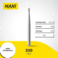Mani Bur Carbide 330 high speed