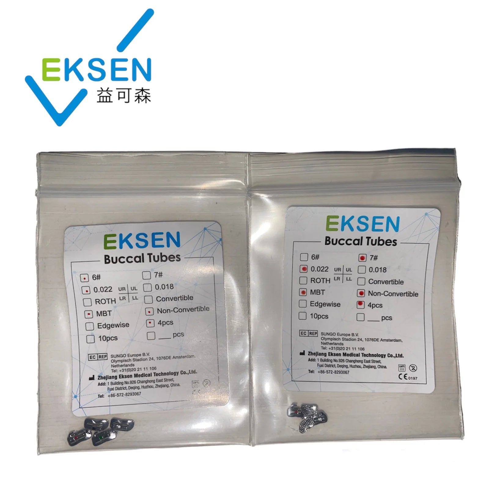Eksen Ortho Buccal Tube 7
