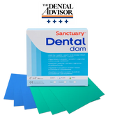 Sanctuary Rubber Dam Sheet 5*5 medium Blue