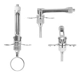 Metal Aspirating Dental syringe with breech loading