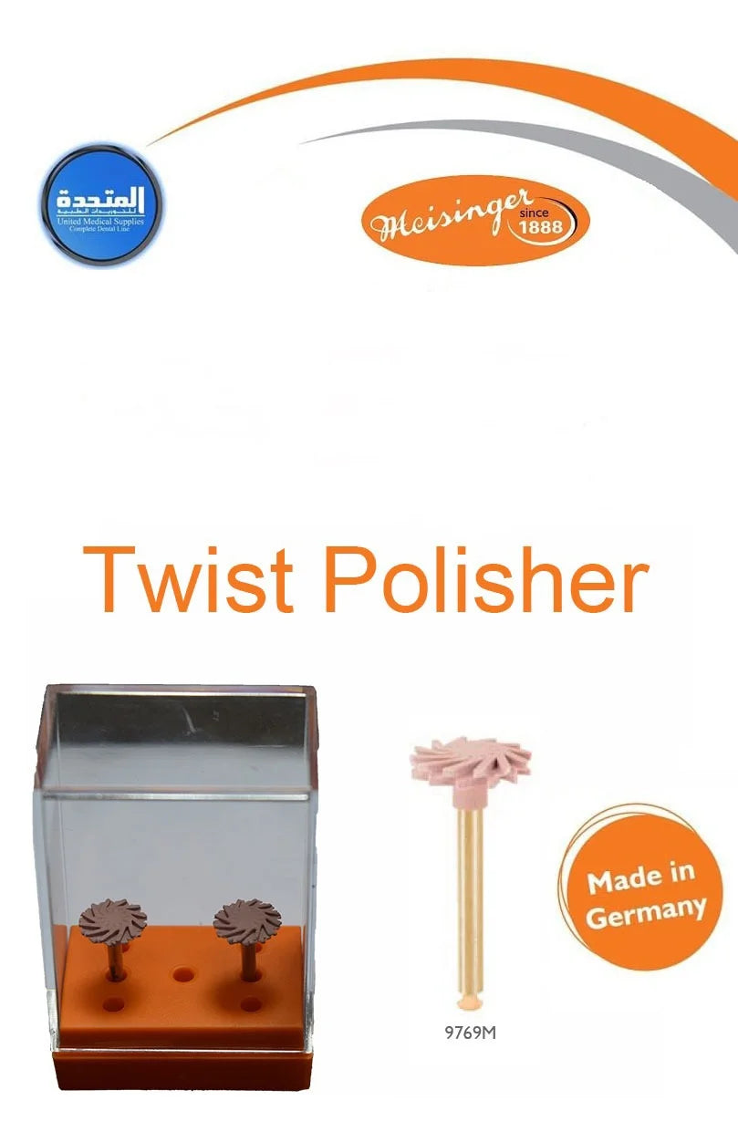 Meisinger Twist Polisher Pink