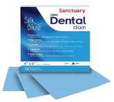 Sanctuary Silk Blue Rubber Dam Sheet 6*6 medium