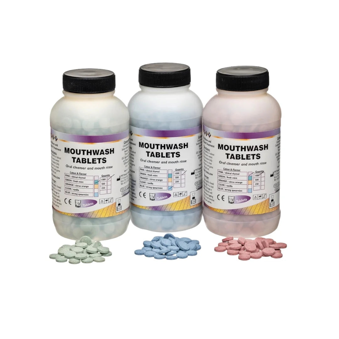 Mouth Wash Tablet Pink Thymol