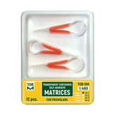 Tor Vm Self-Adhesive Transparent Contoured Matrix Bands for Premolars