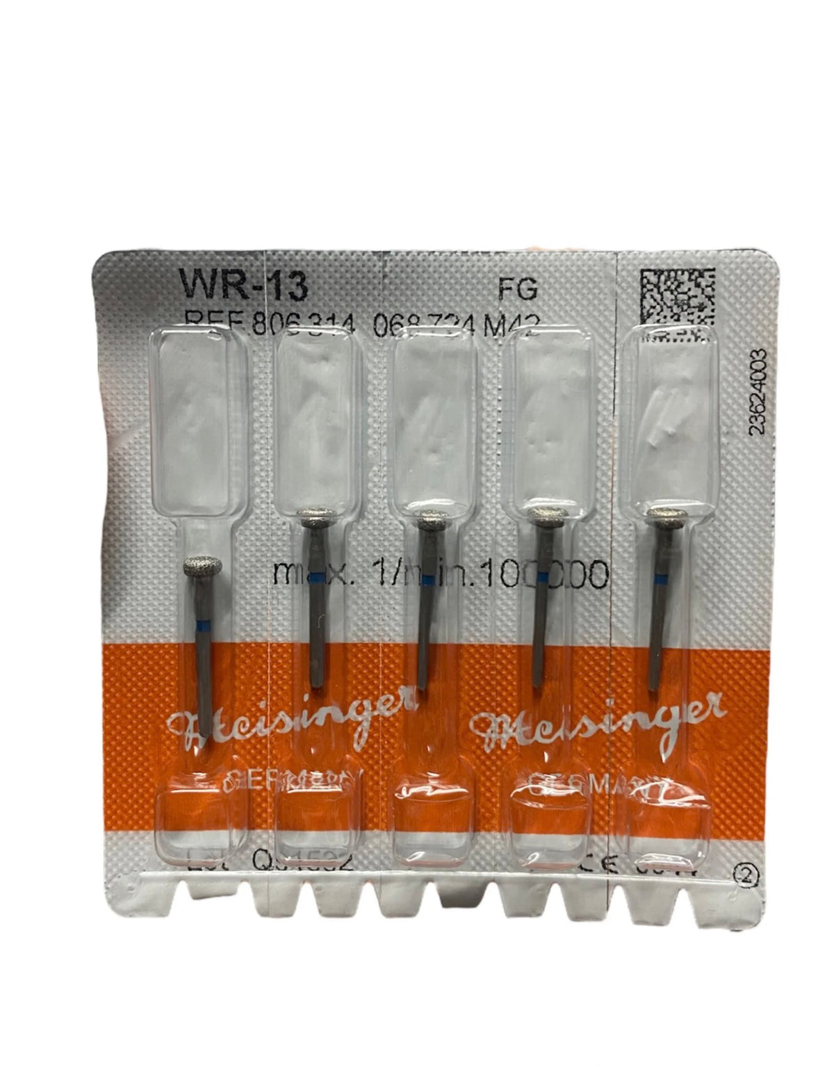 Meisinger Wheel Diamond Bur WR13 -5pcs