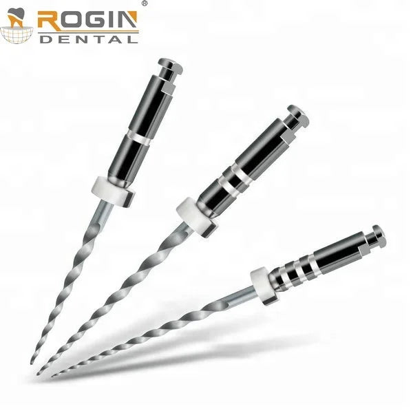 Rogin Retreatment Rotary File 3pcs