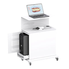 Al Yarmuk Intraoral Scanner Trolley With PC Case Housing and labtop holder