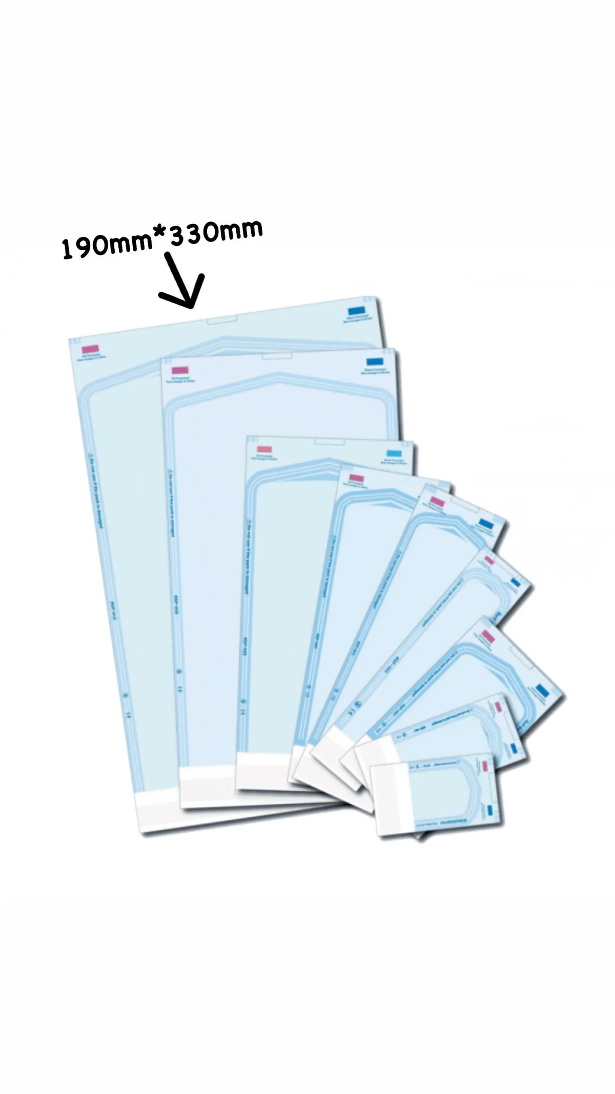 Sterilization Pouches 190mm*330mm